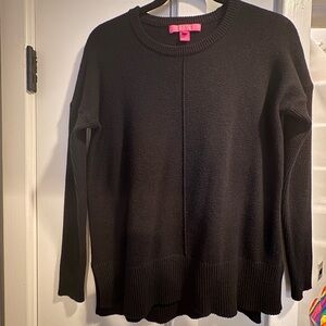 Classic Lily Pulitzer Black Women's Crew Neck Sweater